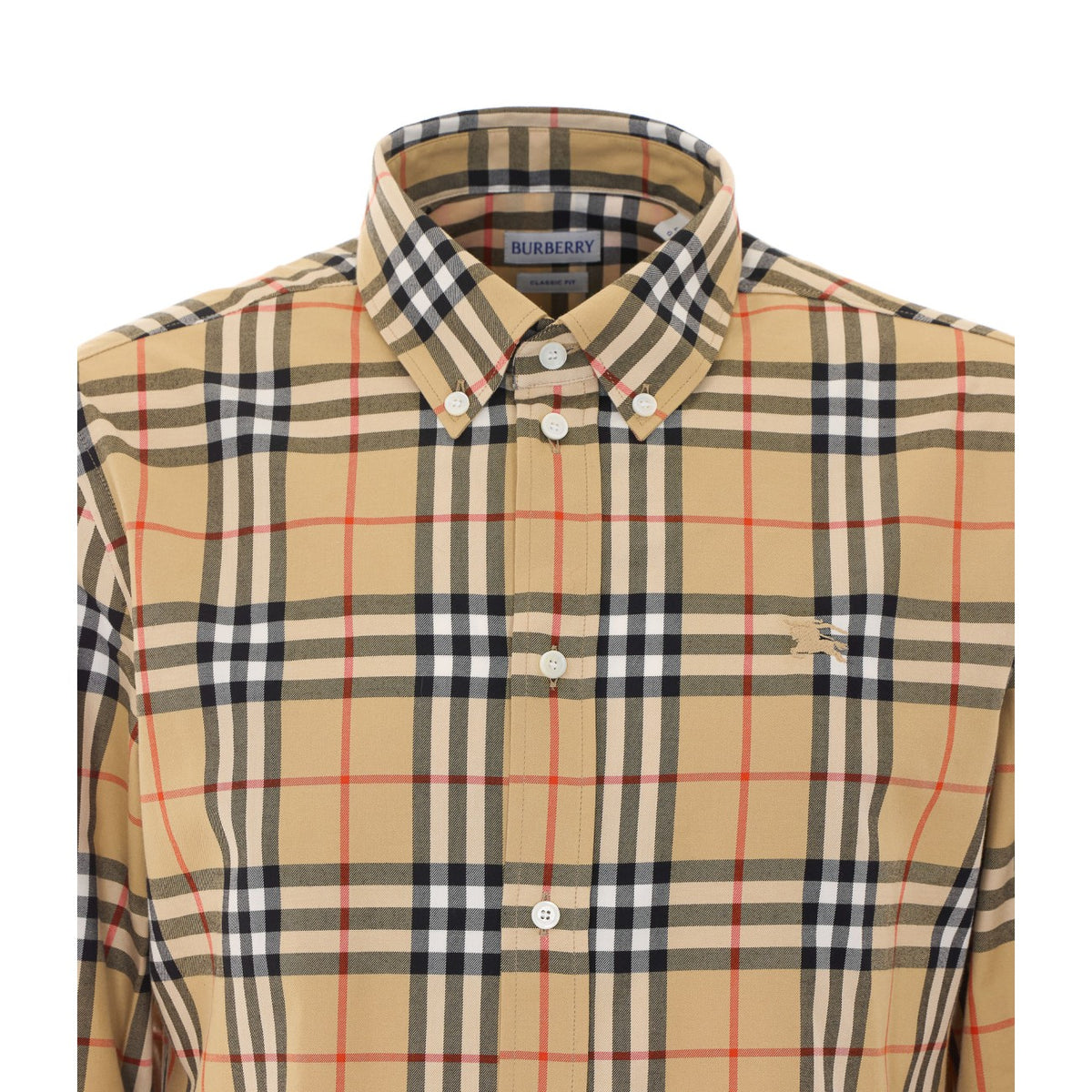 Burberry Men Relaxed Fit Check Shirt