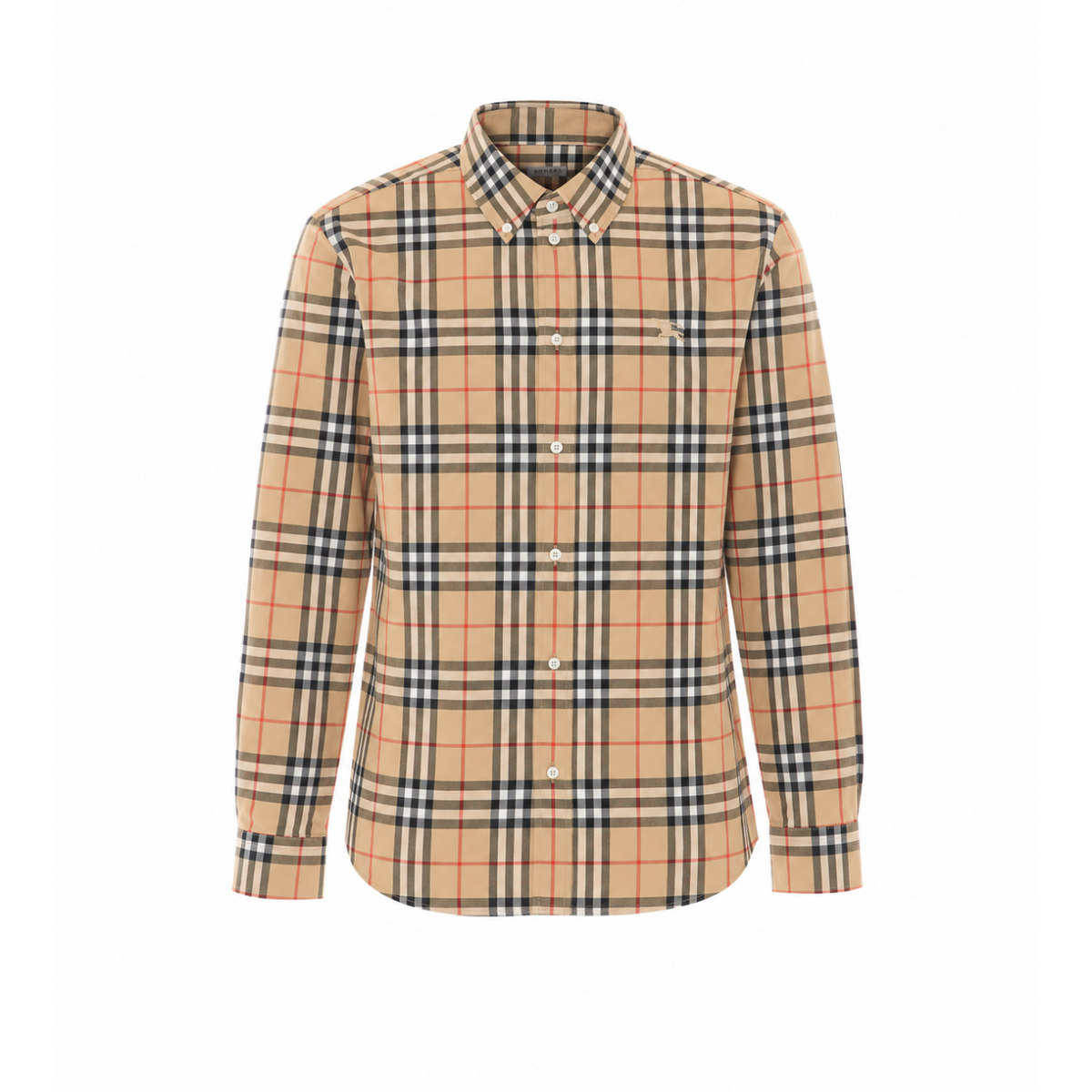 Burberry Men Relaxed Fit Check Shirt