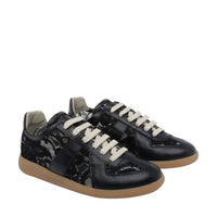 Maison Margiela Maison Margiela Women Replica Sneakers With Floral Lace Embroidery