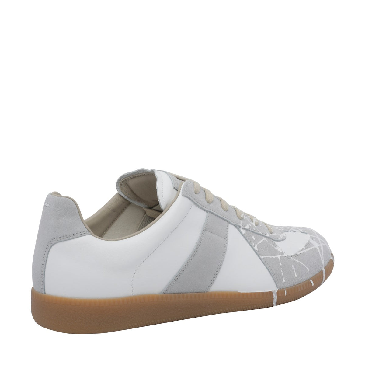 Maison Margiela Maison Margiela Men Replica Sneakers With Paint Splatter Effect