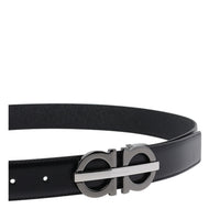 Ferragamo Ferragamo Men Reversible And Adjustable Gancini Belt