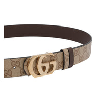 Gucci Men Reversible Gg Marmont Belt