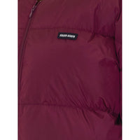 Miu Miu Miu Miu Women Reversible Technical Fabric And Shearling Down Jacket