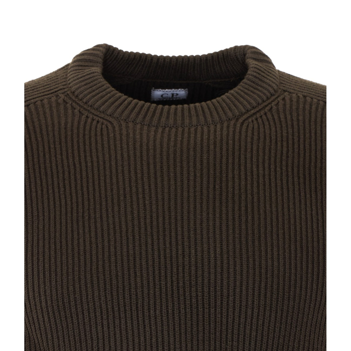 C.P. Company Men Ribbed Lens Sweater