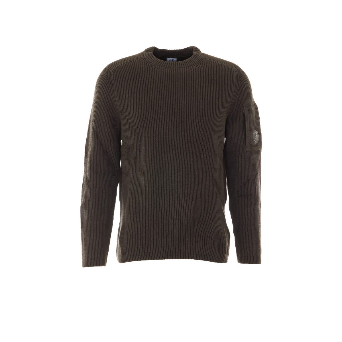 C.P. Company Men Ribbed Lens Sweater