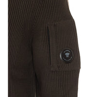 C.P. Company Men Ribbed Lens Sweater