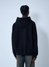 Rick Owens Men Cotton Hooded Sweatshirt