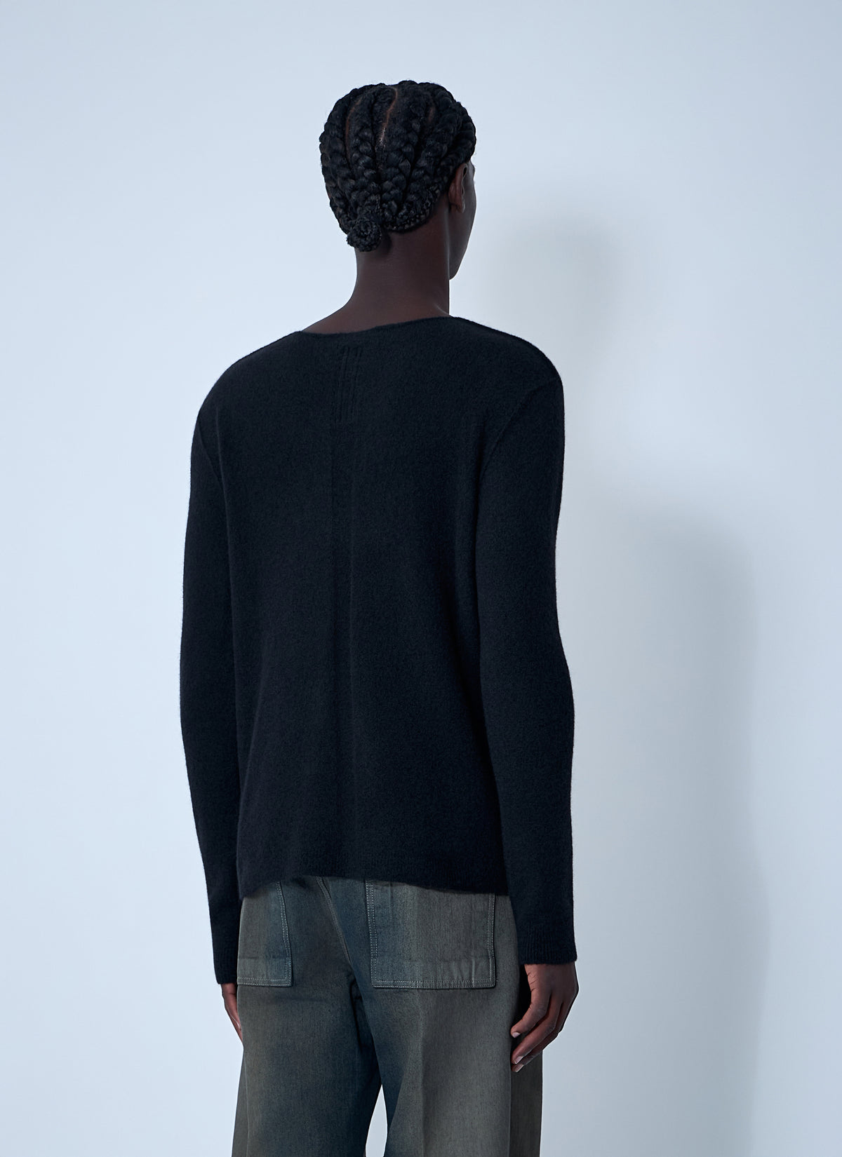 Rick Owens Men Wool-Blend Knit Top