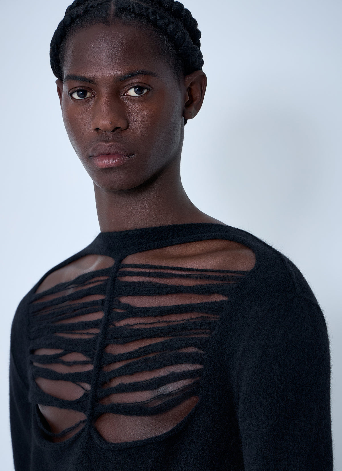 Rick Owens Men Wool-Blend Knit Top