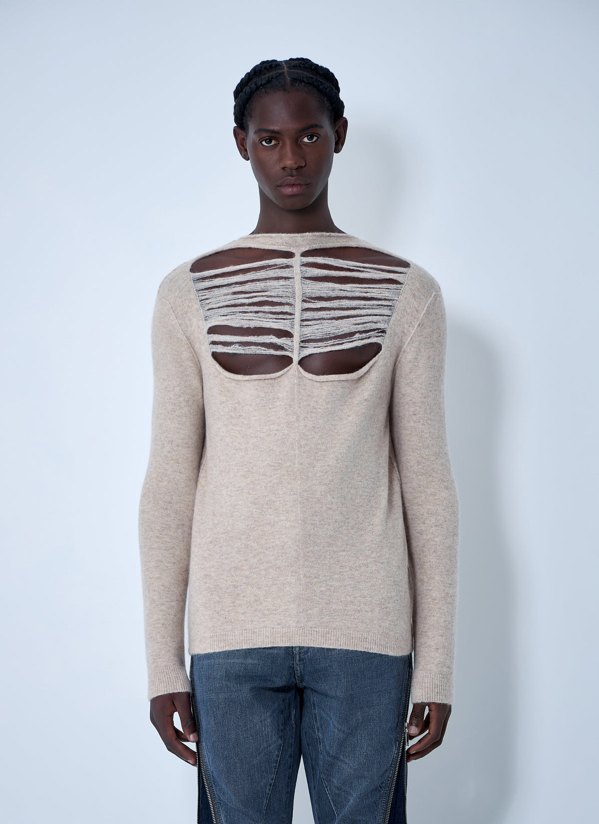 Rick Owens Rick Owens Men Wool-Blend Knit Top