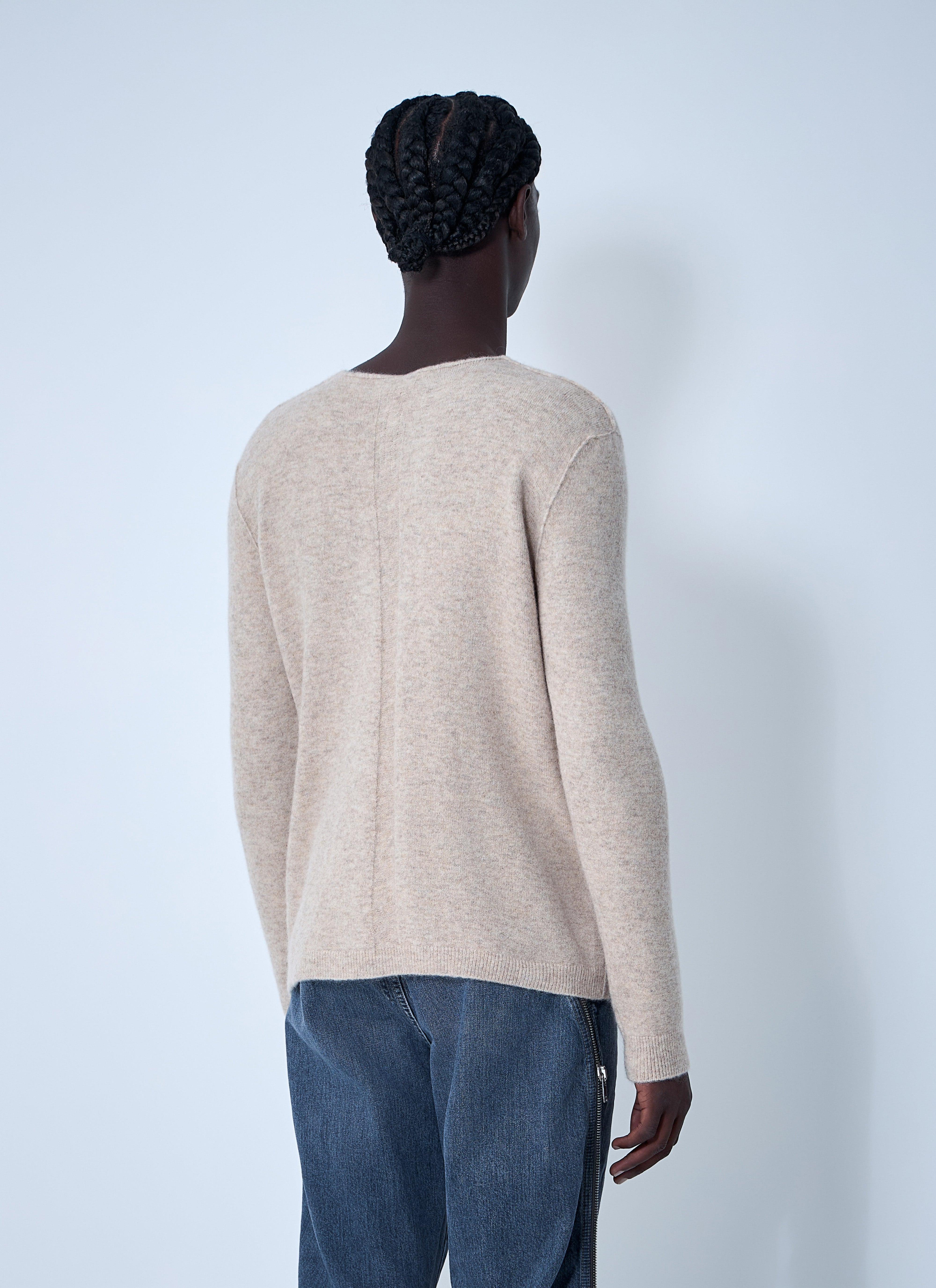 Rick Owens Men Wool-Blend Knit Top – Bluefly