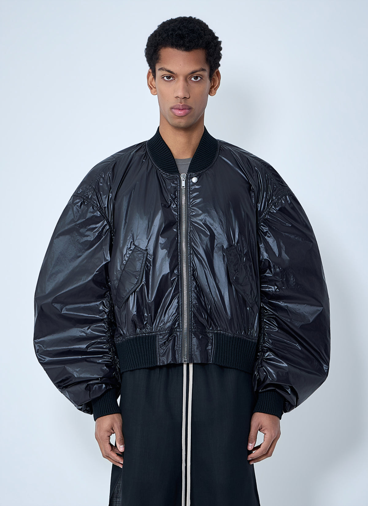 Rick Owens Men Oversized Bomber Jacket