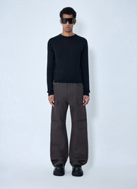 Rick Owens Men Fine Knit Wool Sweater