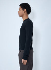 Rick Owens Men Fine Knit Wool Sweater