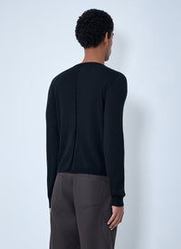 Rick Owens Men Fine Knit Wool Sweater