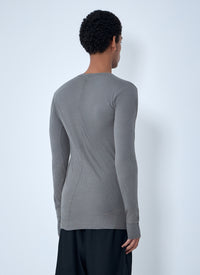 Rick Owens Men Crewneck Long Sleeve T-Shirt