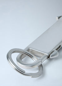 Rick Owens Men Stainless Steel Key Holder