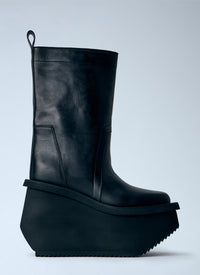 Rick Owens Men Factory Leather Boots