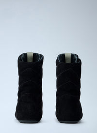 Rick Owens Men Quilted Minimal High Sneakers