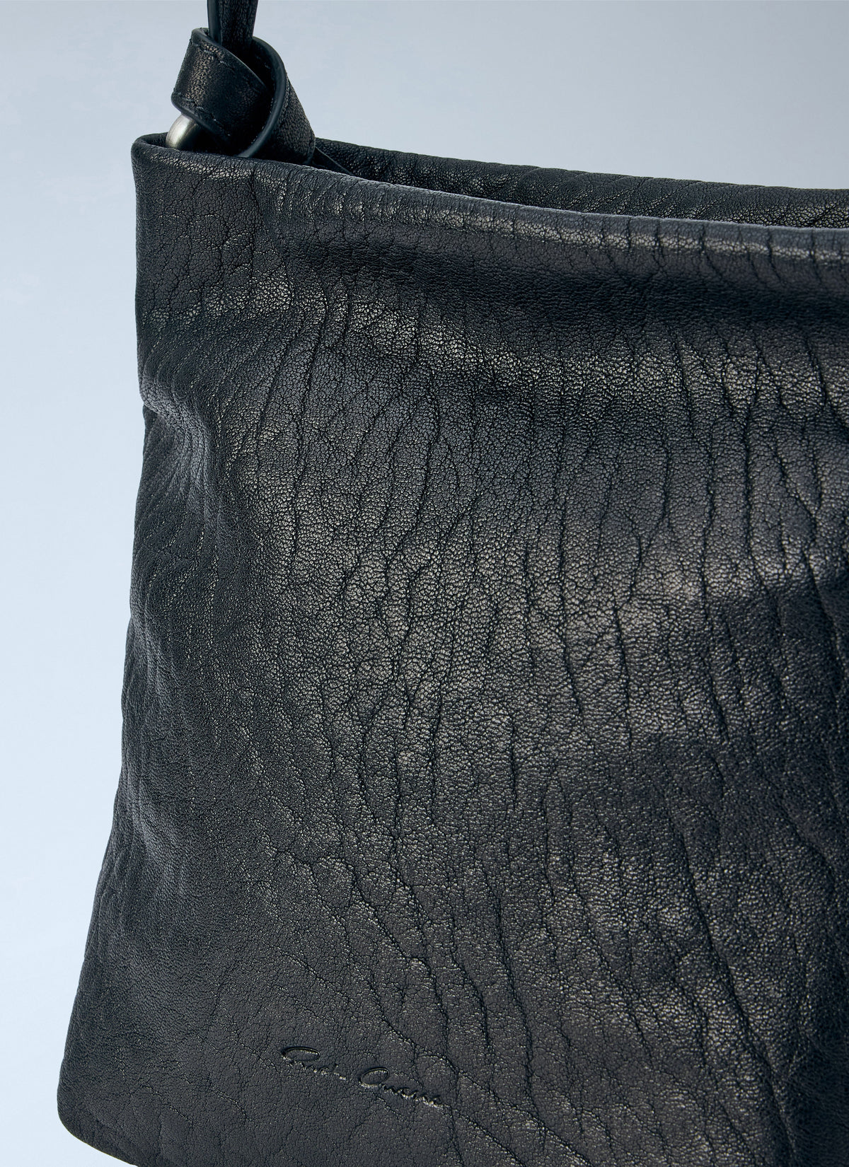 Rick Owens Rick Owens Men Leather Crossbody Bag