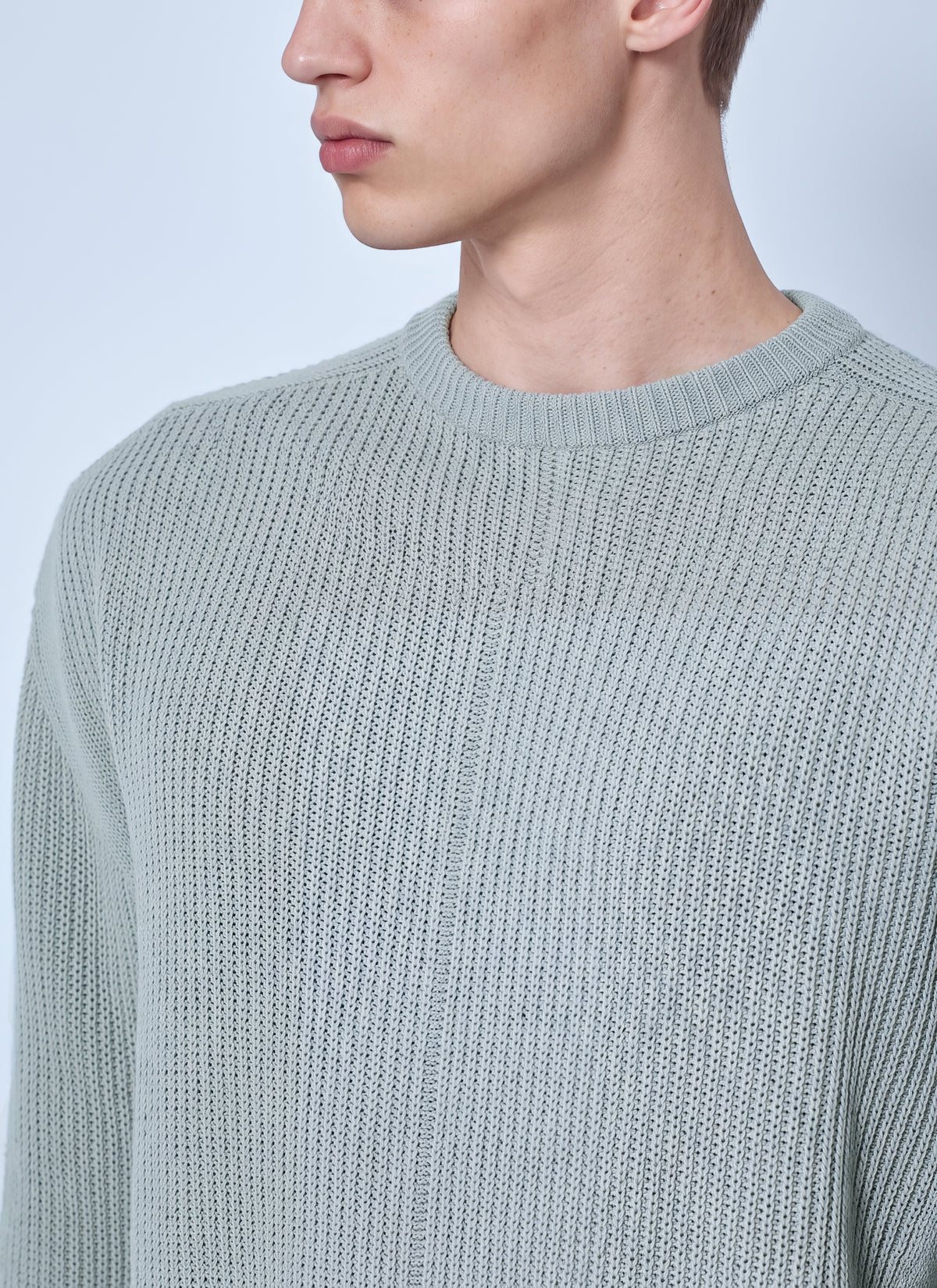 Rick Owens Men Fisherman Round Neck Sweater