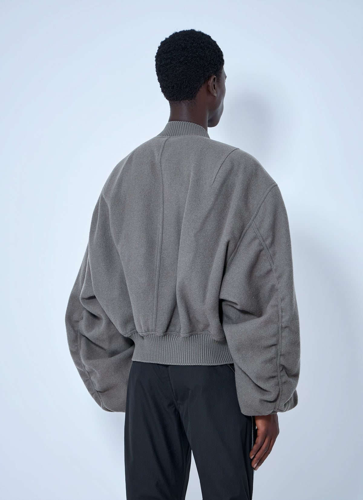 Rick Owens Men Zip-Up Bomber Jacket