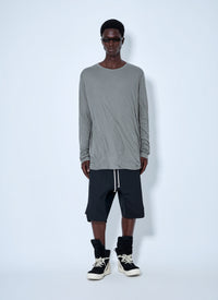 Rick Owens Men Basket Swingers Heavy Poplin Shorts