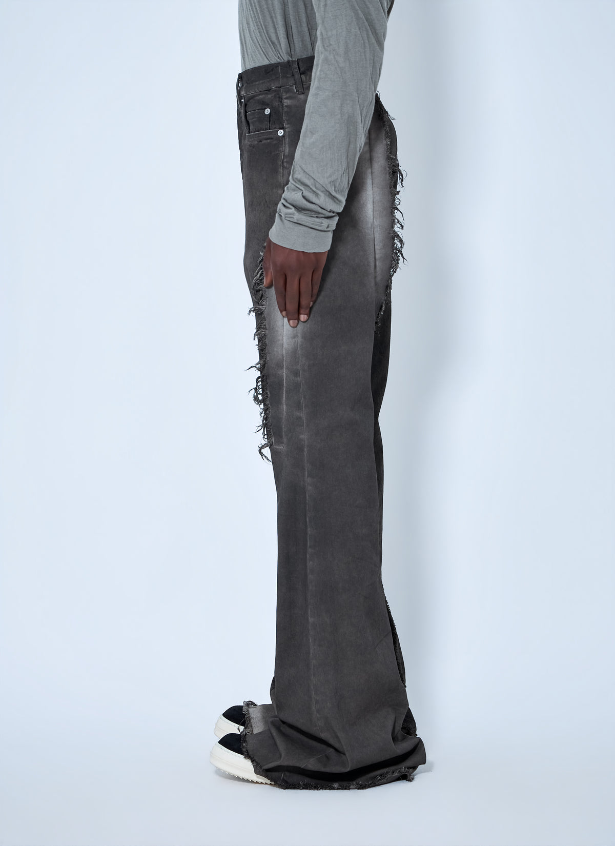 Rick Owens Men Bolan Bootcut Jeans