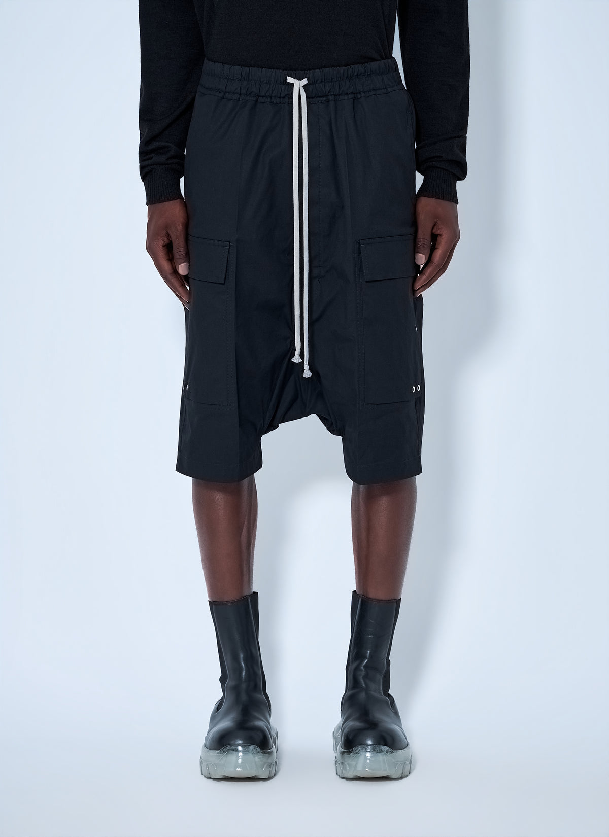 Rick Owens Men Cargo Shorts