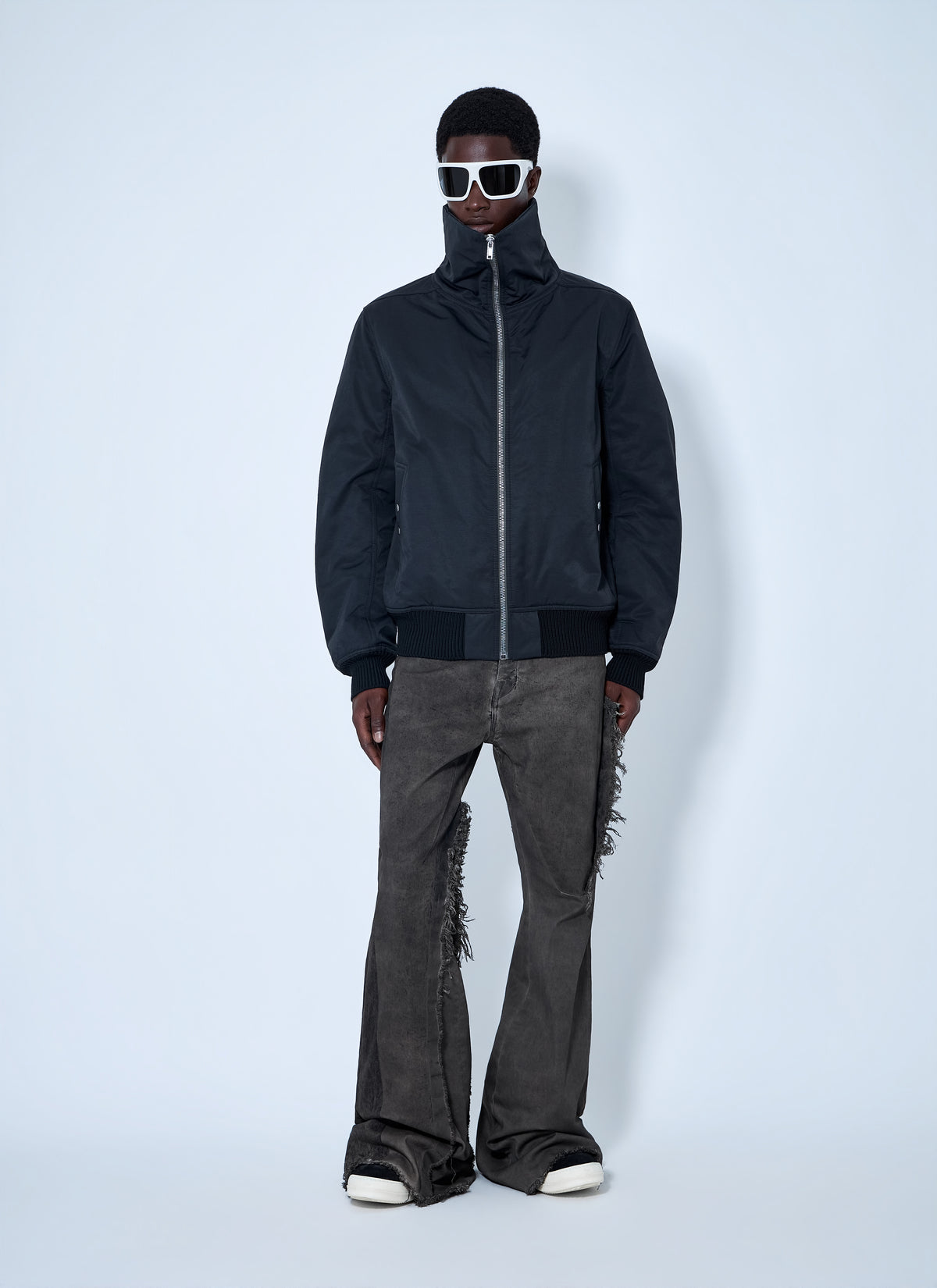 Rick Owens Rick Owens Men Tower Dracuflight Bomber Jacket