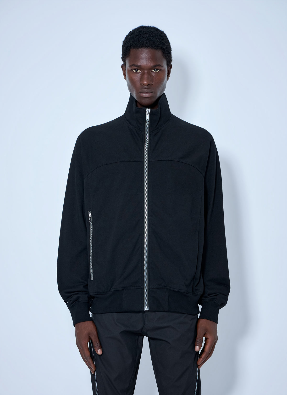 Rick Owens Rick Owens Men High-Neck Zip-Up Jacket
