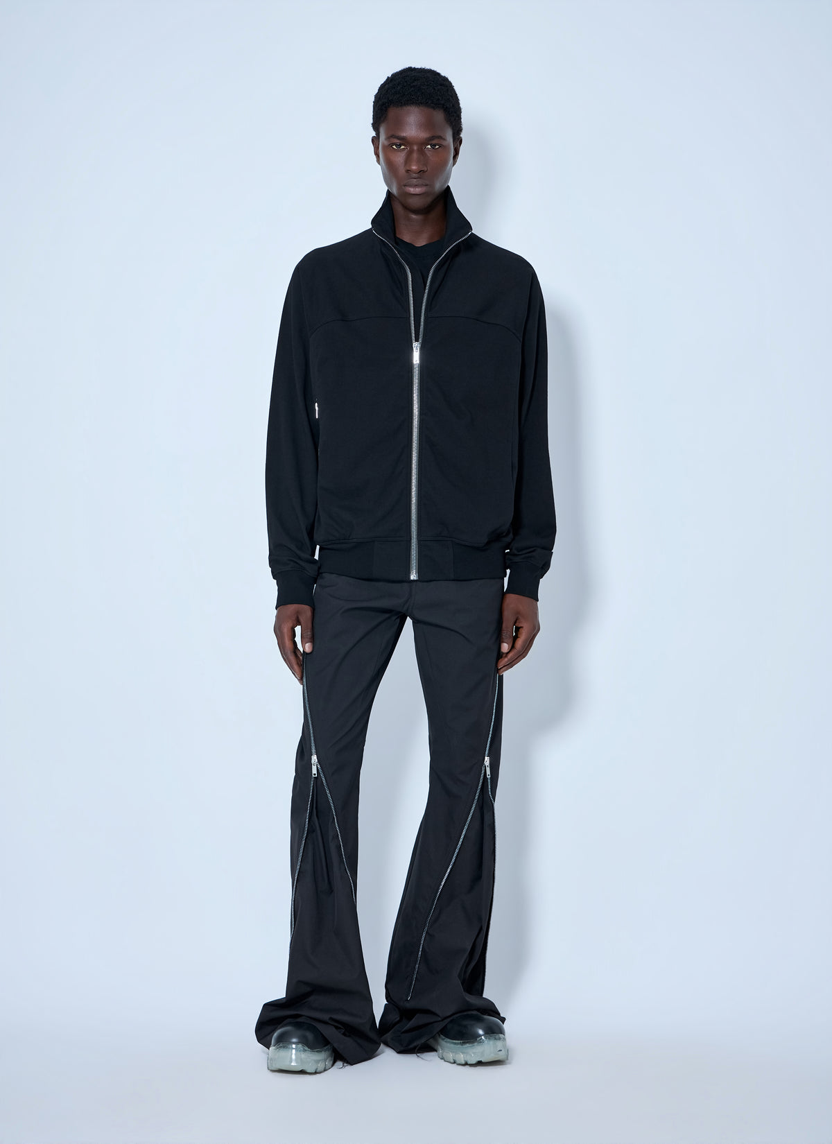 Rick Owens Rick Owens Men High-Neck Zip-Up Jacket