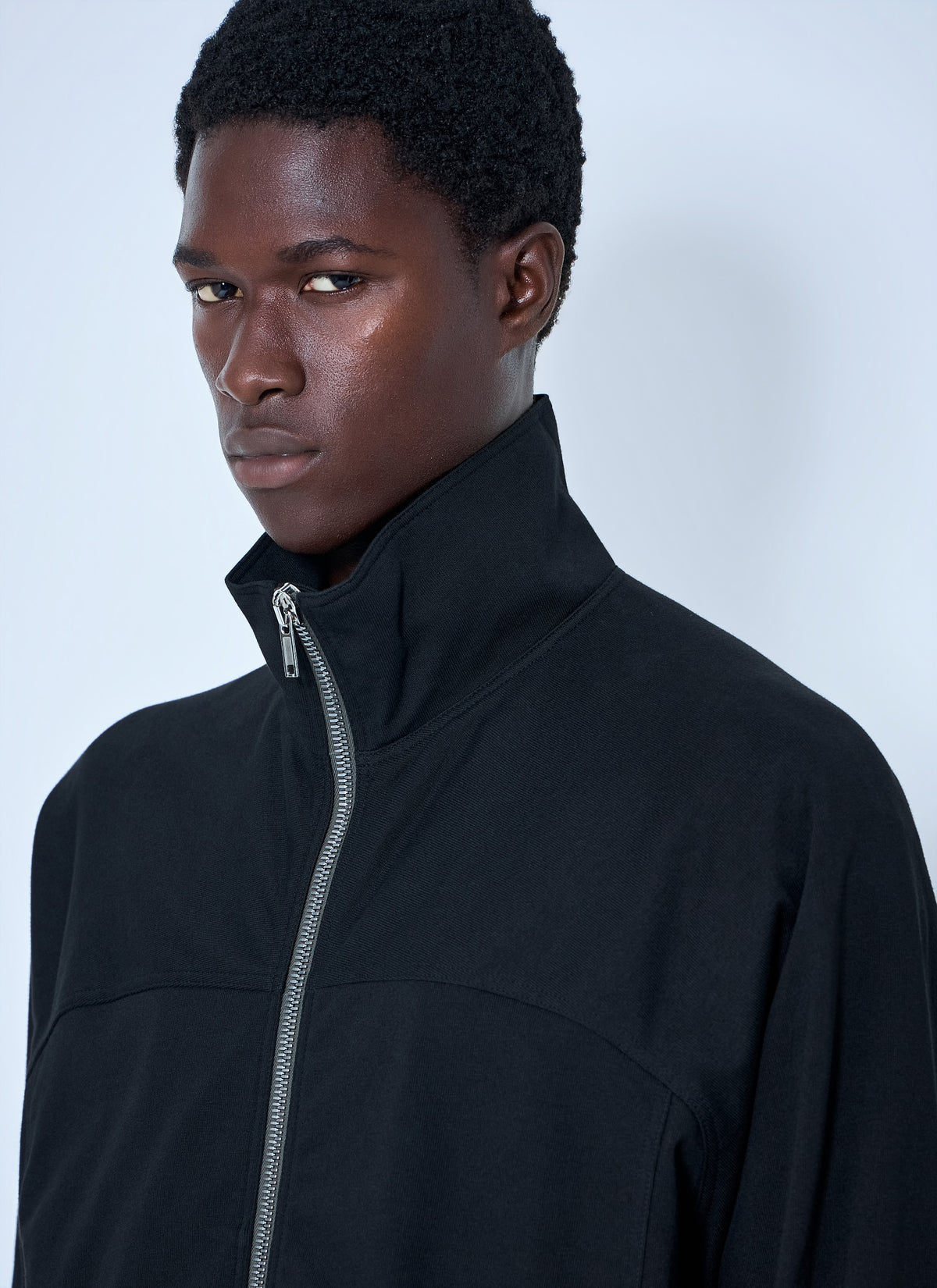 Rick Owens Rick Owens Men High-Neck Zip-Up Jacket