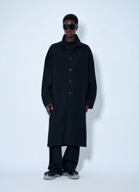 Rick Owens Men Buttoned Brad Coat