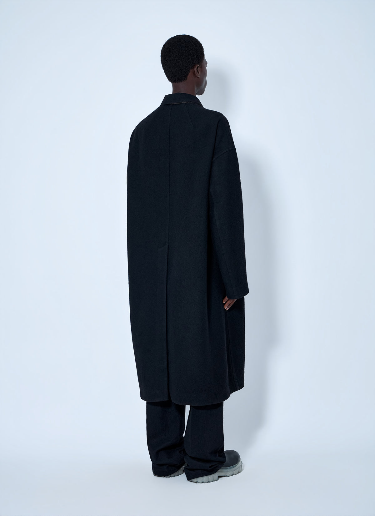 Rick Owens Men Buttoned Brad Coat