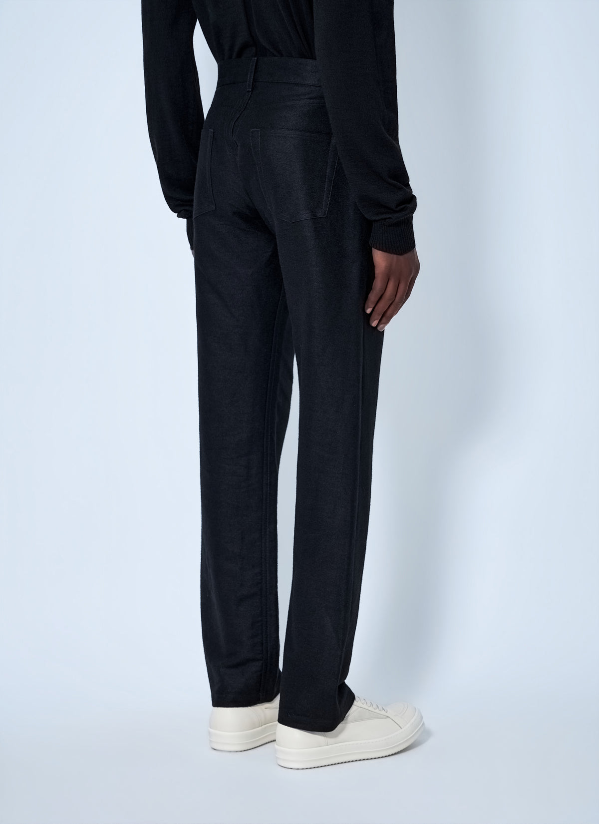 Rick Owens Men Straight-Leg Denim Trousers