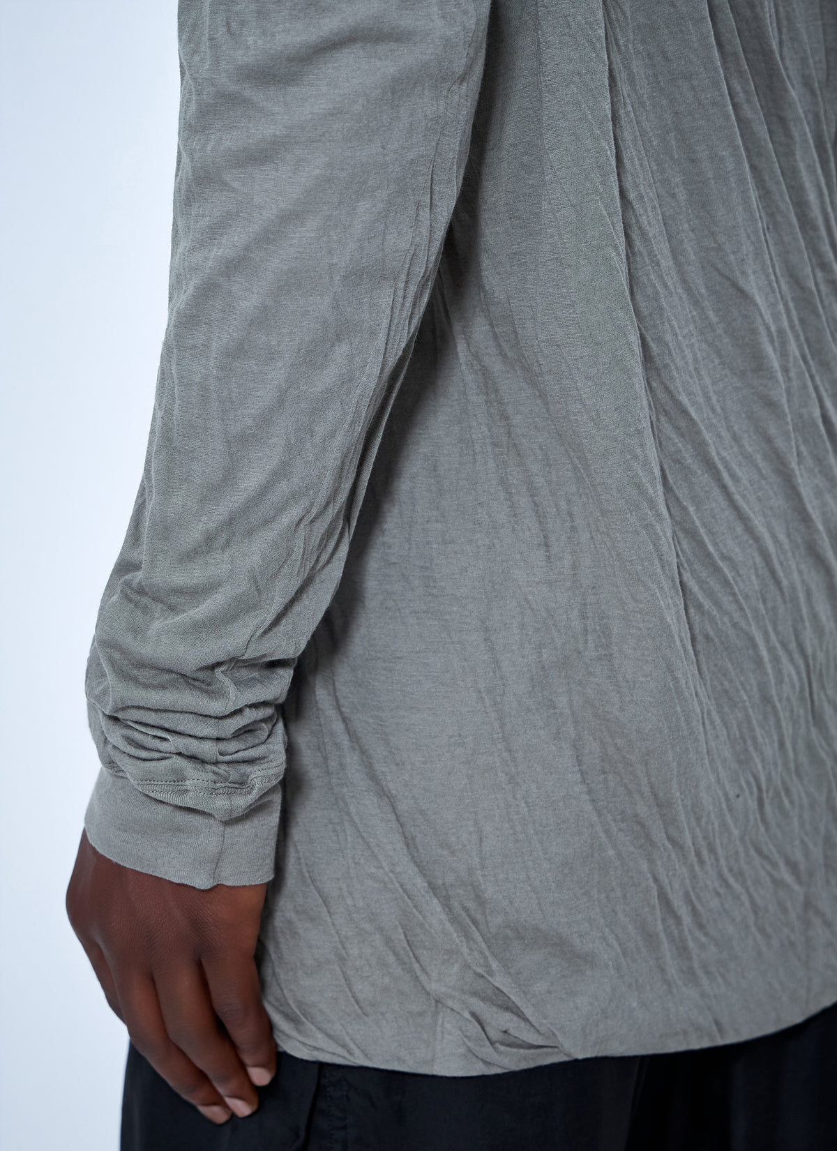 Rick Owens Men Jumbo Double Ls T-Shirt