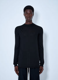Rick Owens Men Fine Knit Crewneck Sweater