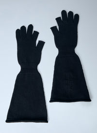Rick Owens Rick Owens Men Extended Knit Gloves
