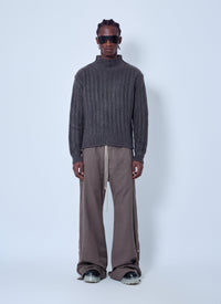 Rick Owens Men Turtle Neck Knit Jumper