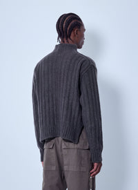Rick Owens Men Turtle Neck Knit Jumper