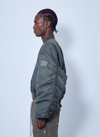 Rick Owens Men Secchia Flight Bomber Jacket