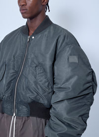 Rick Owens Men Secchia Flight Bomber Jacket
