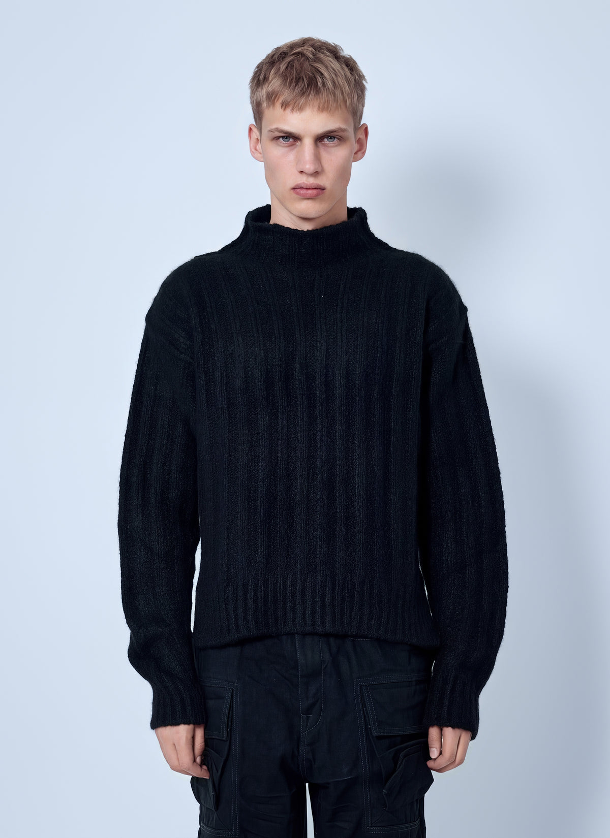 Rick Owens Men Turtle Sweater