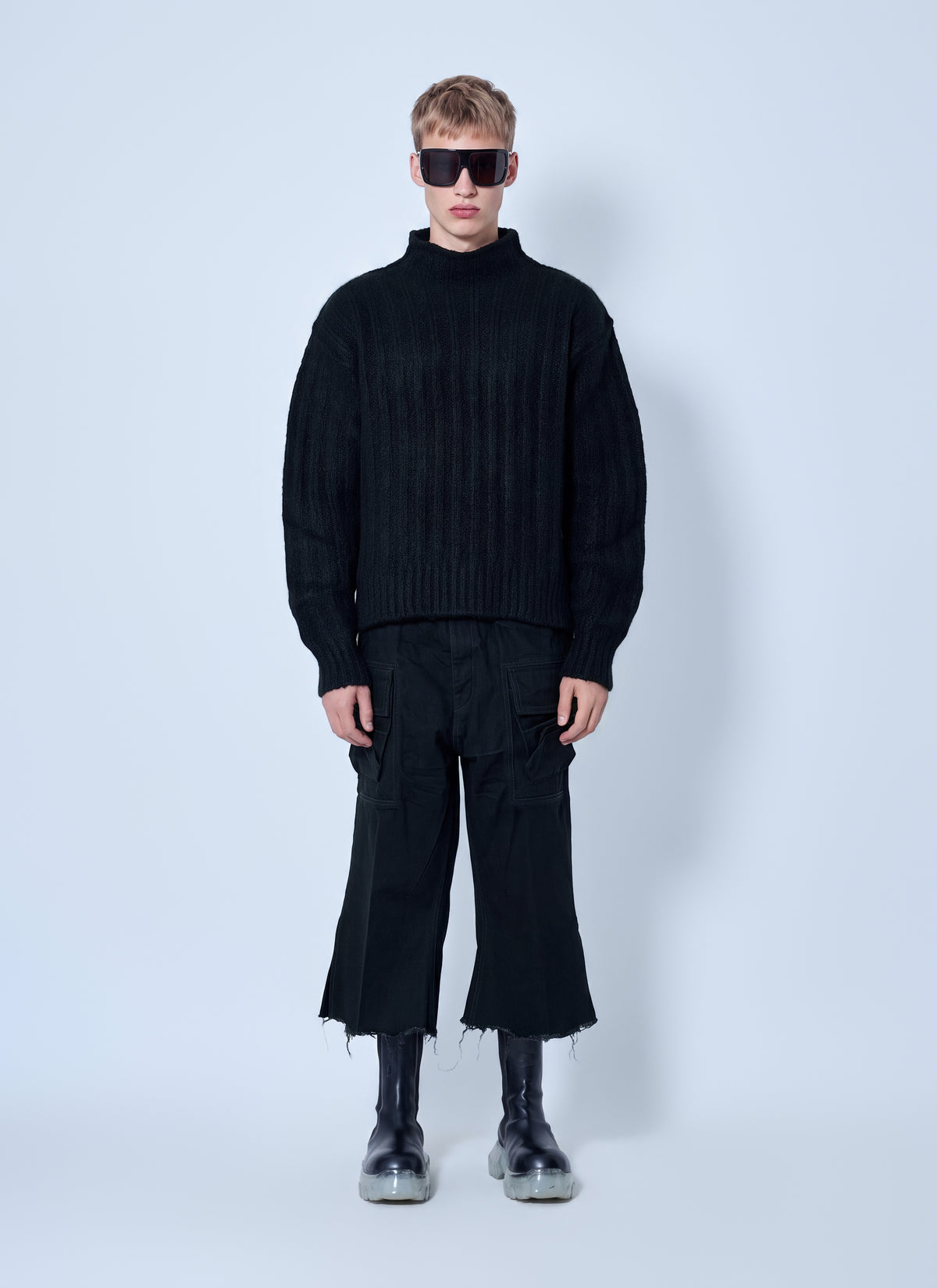 Rick Owens Men Turtle Sweater