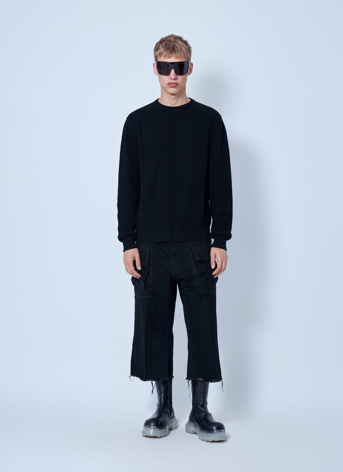 Rick Owens Rick Owens Men Cargo Bolan Cutoffs