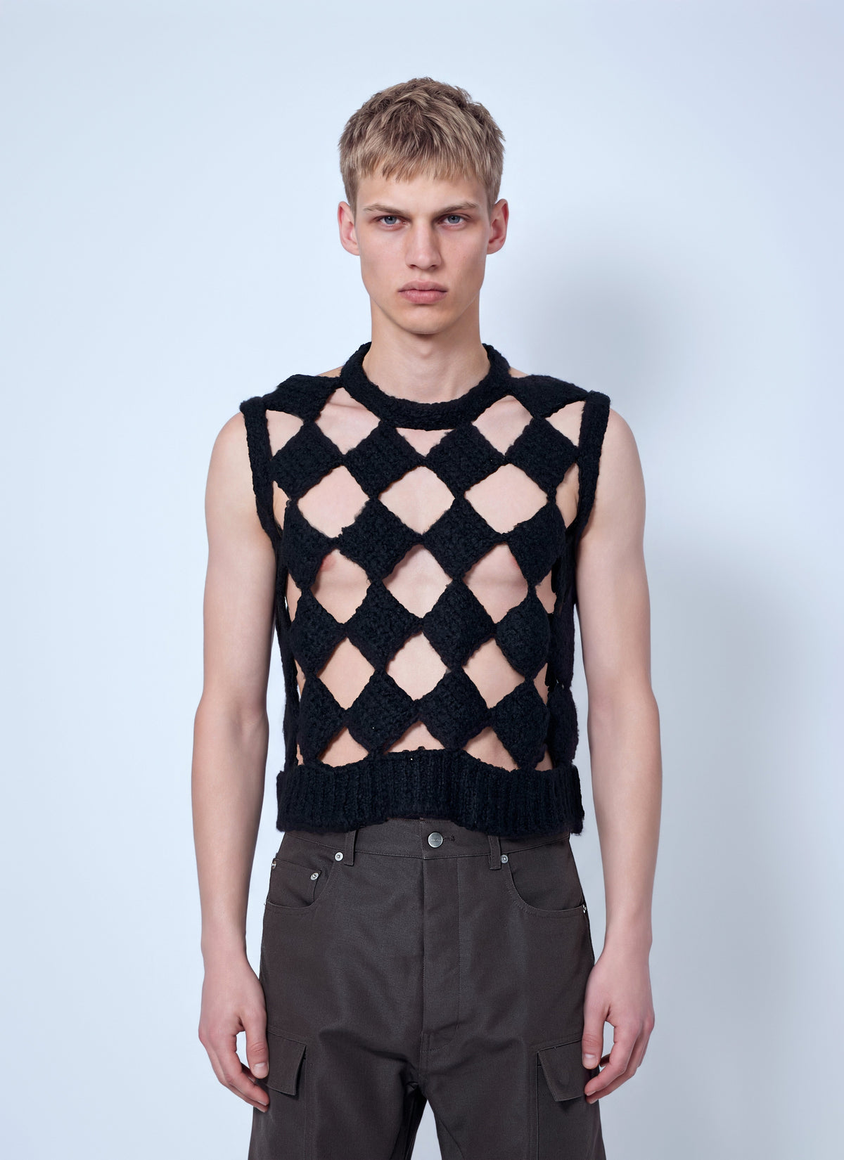 Rick Owens Men Sarutanya Tank Top