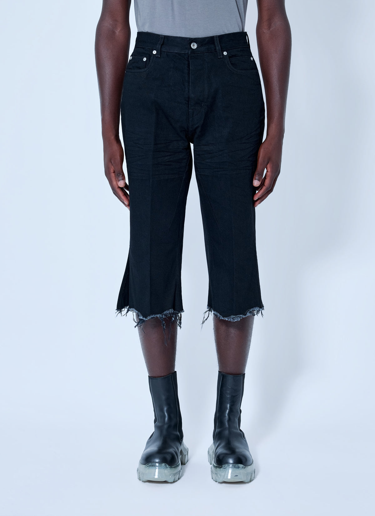 Rick Owens Rick Owens Men Bolan Cutoffs Jeans