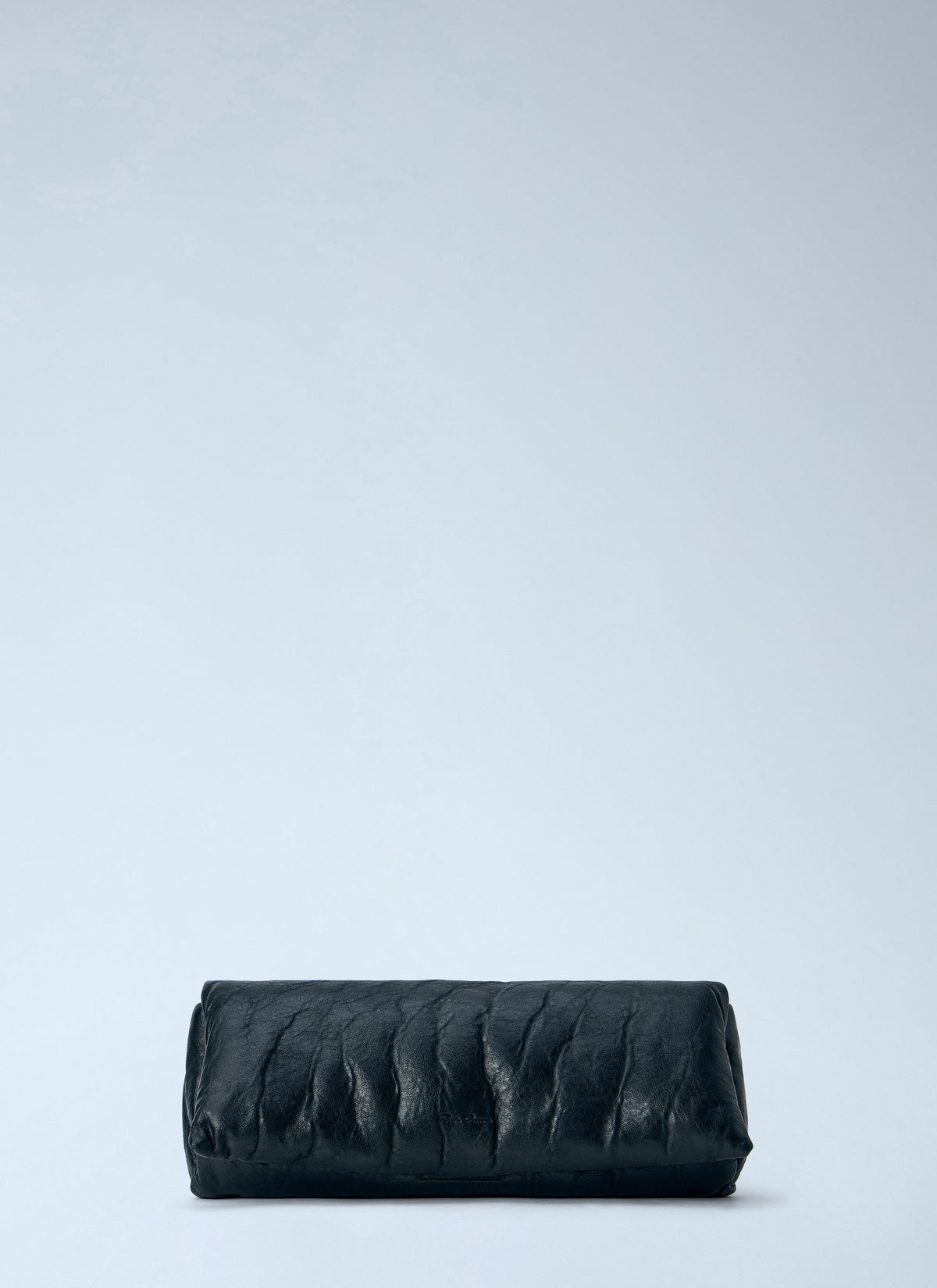 Rick Owens Rick Owens Men Ruched Leather Clutch