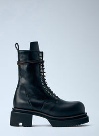 Rick Owens Rick Owens Men Bogun Lace Up Boots